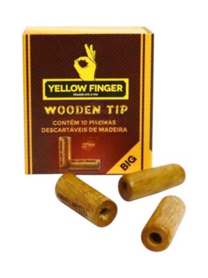 Piteira de madeira Yellow Finger