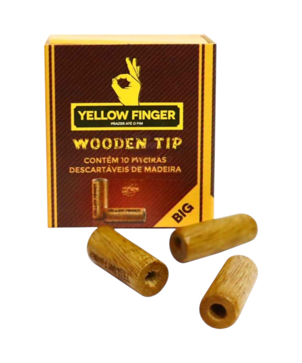 Piteira de madeira Yellow Finger