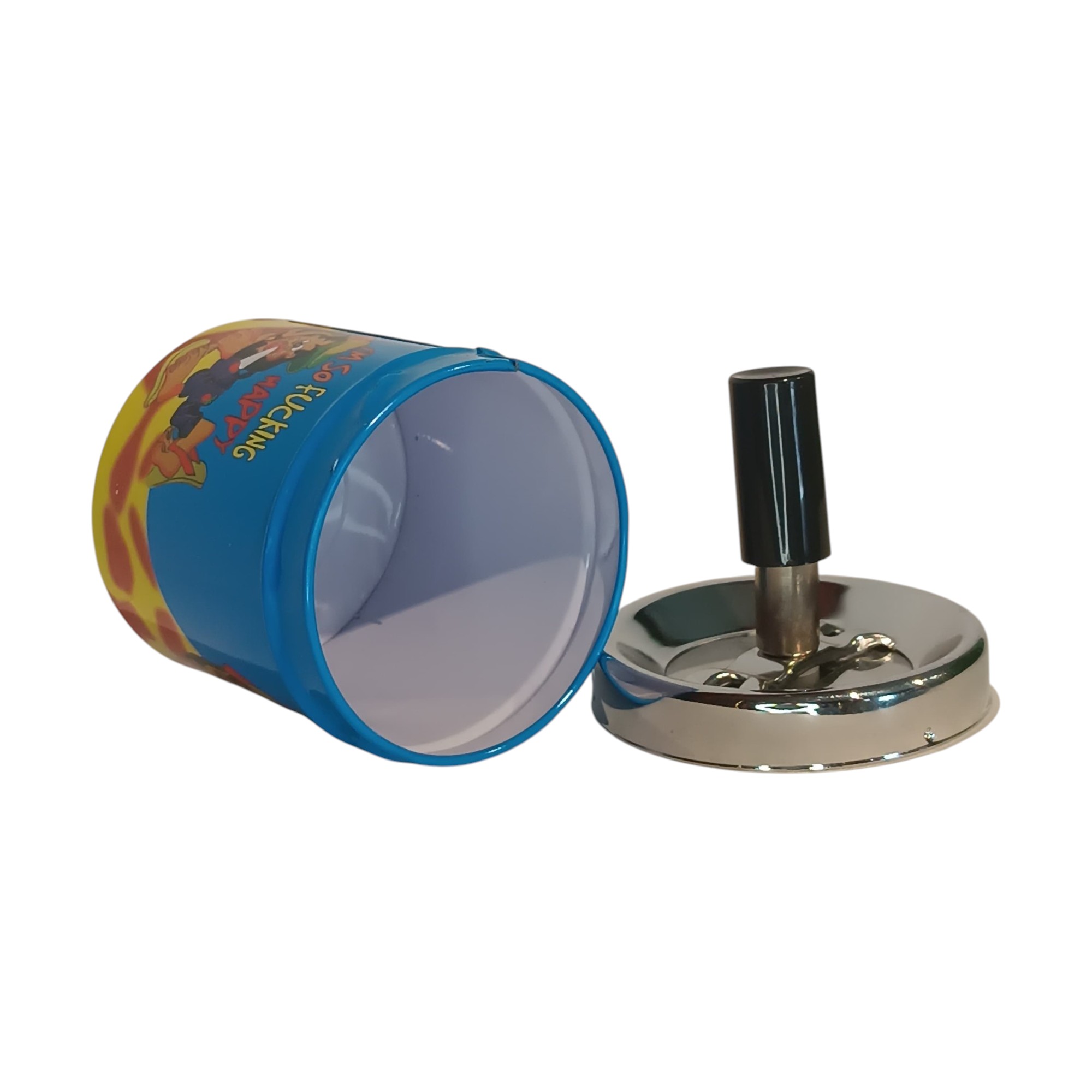 Cinzeiro com tampa giratória Ashtray - Imagem 2