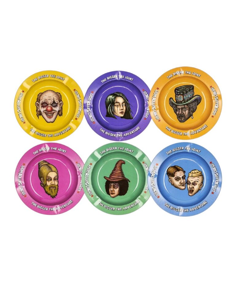 Cinzeiro Metal Lion Rolling Circus