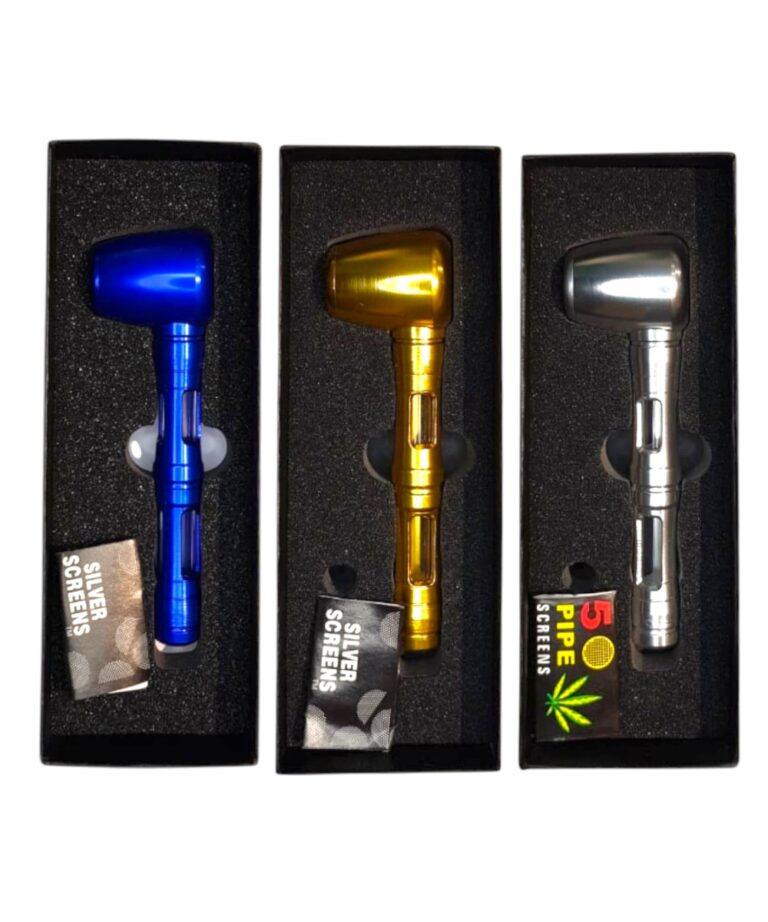 Pipe de Metal e Vidro